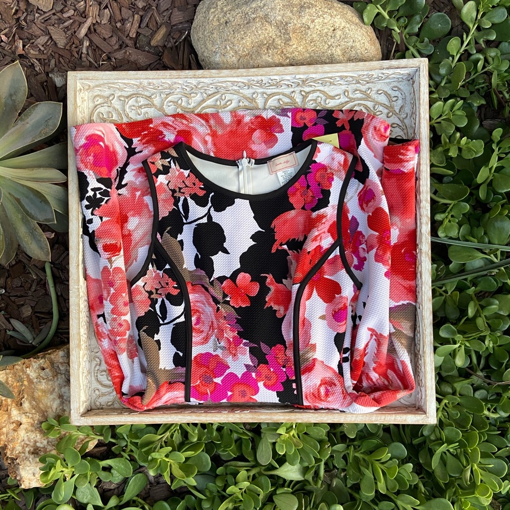 LOVE...ADY FLORAL DRESS